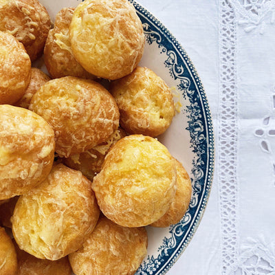 Gougères - Vandbakkelser med ost